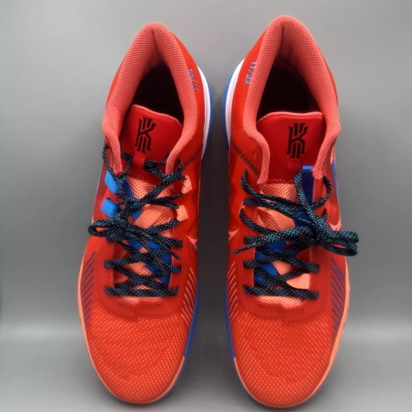 Nike Kyrie Flytrap V CZ4100 600 Habanero Red/Blue Hero  Men Size 13 - Picture 2 of 12